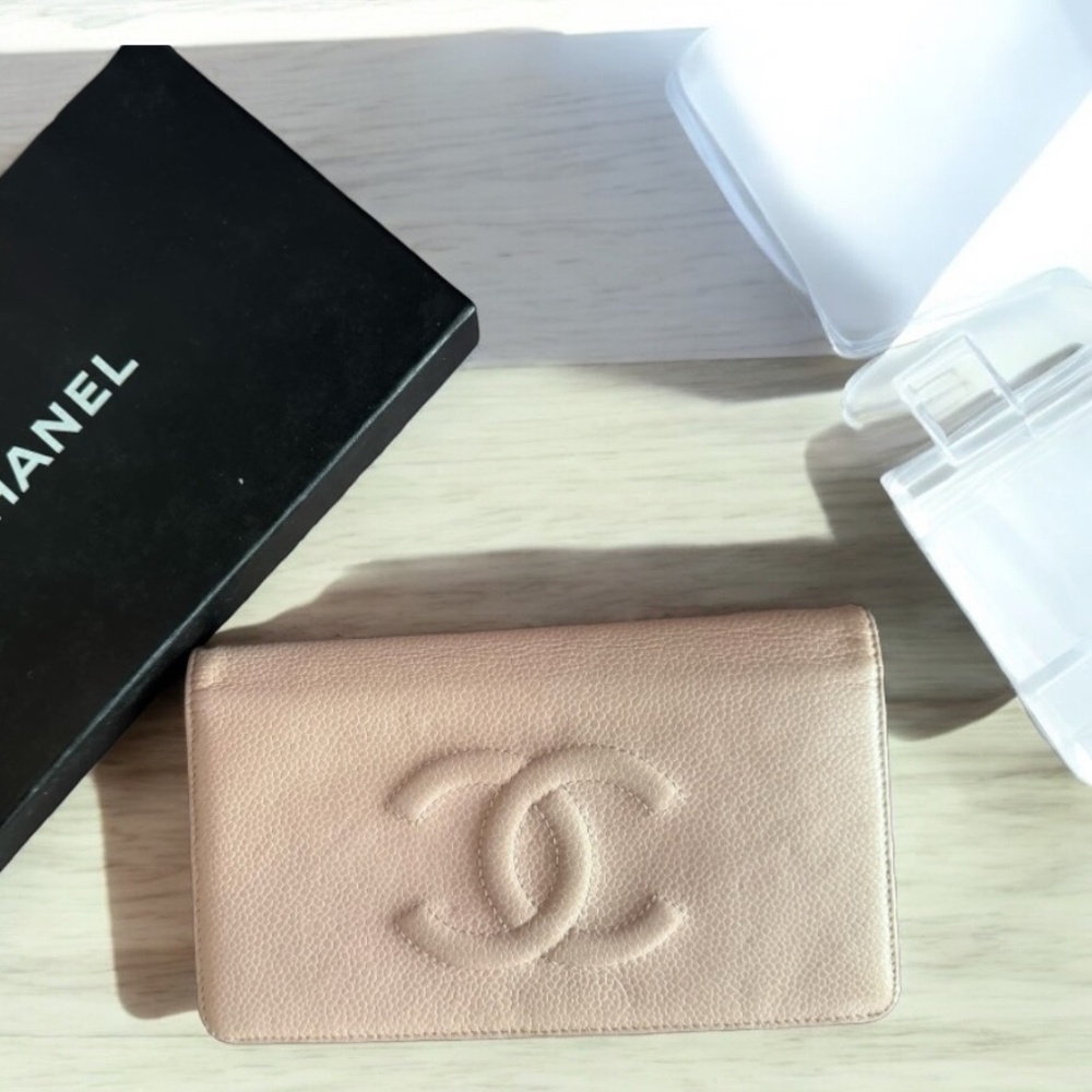 Chanel Timeless Caviar Leather Wallet